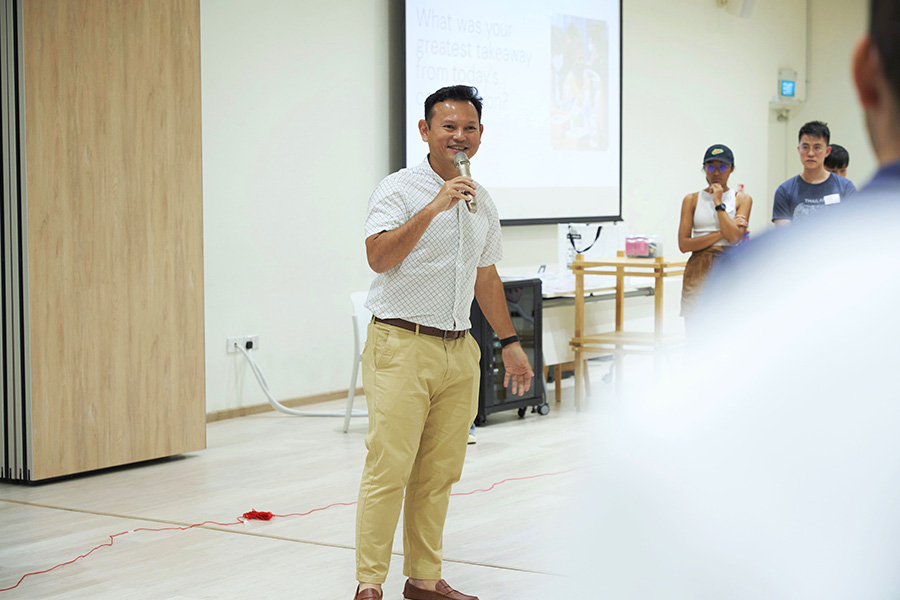 Senior Minister of State Zaqy Mohamad delivering his closing remarks at the REACH-Friendzone “Singapore_v2050” Conversation session on 17 January 2023.