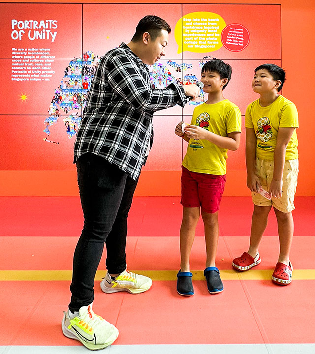 Members of the public were invited to reflect, discuss, and think about what a United Singapore would look like.