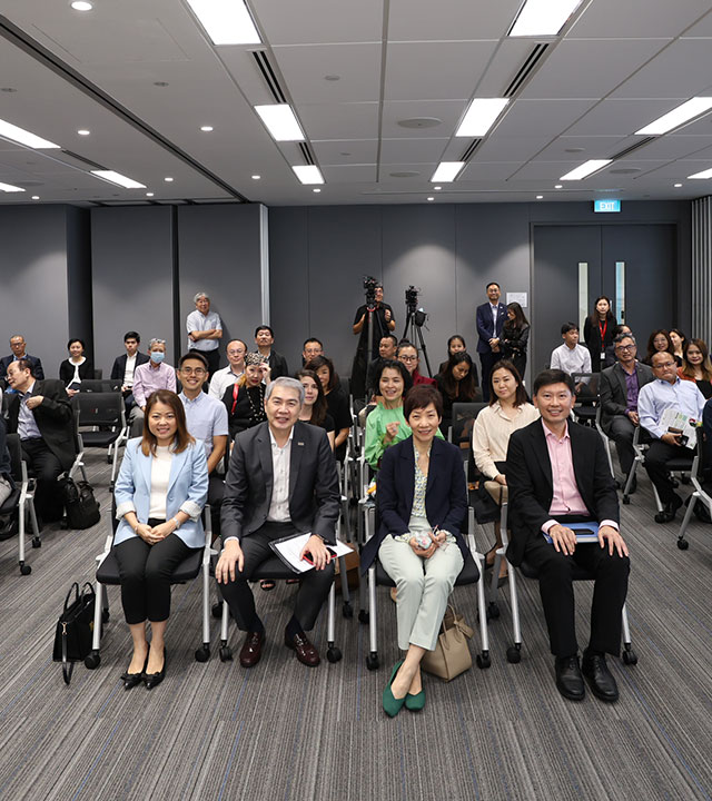 Minister Grace Fu, alongside Senior Minister of State for Finance, Chee Hong Tat, engaged over 100 business leaders at the Singapore Business Federation