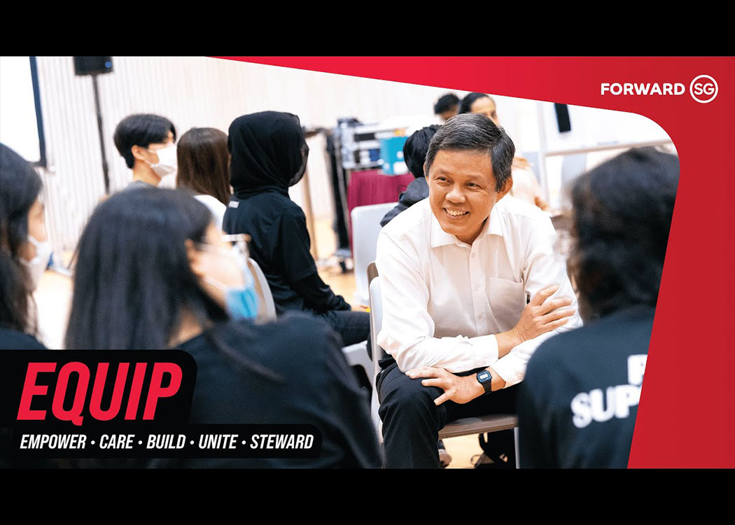 Here are the highlights from the launch of the Equip pillar by Minister Chan Chun Sing at Republic Polytechnic on 5 Sep.