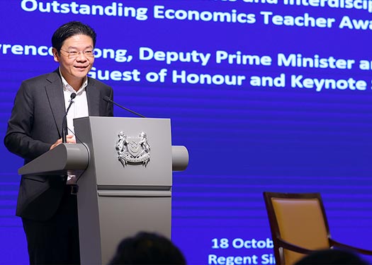 DPM Lawrence Wong at the Singapore Economics Policy Forum on refreshing our economic strategies