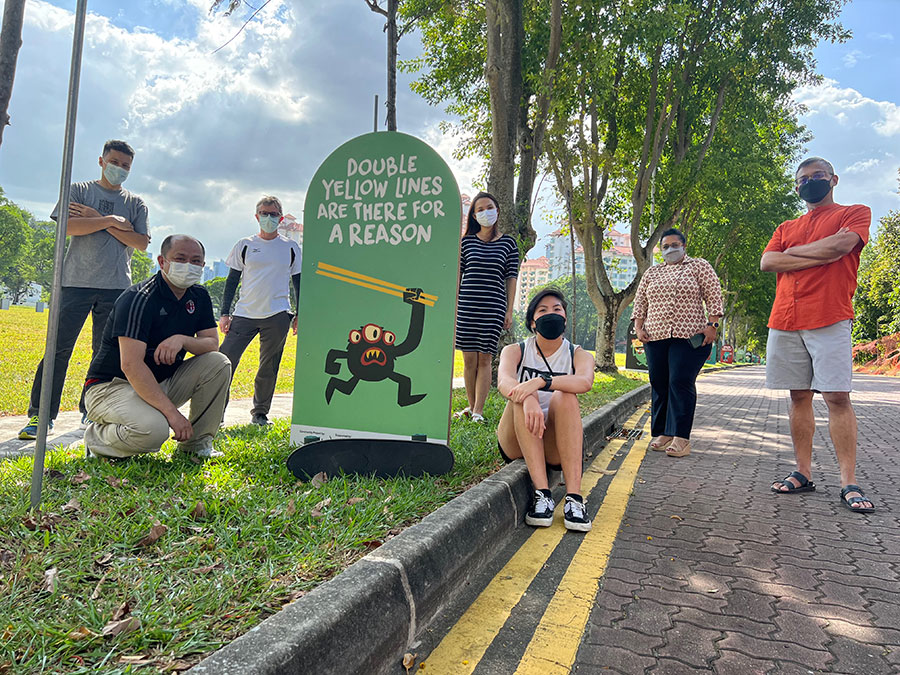 From left to right: Hafez Said Khan, Wee Kit Bian, Denis Malone, Ong Xiao Wei, Tan Kylyn, Aarti Naidu, Anupam Basak.