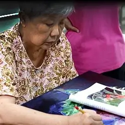 Culture Plus - Art-making with elderly residents from United Medicare Centre (Queensway)